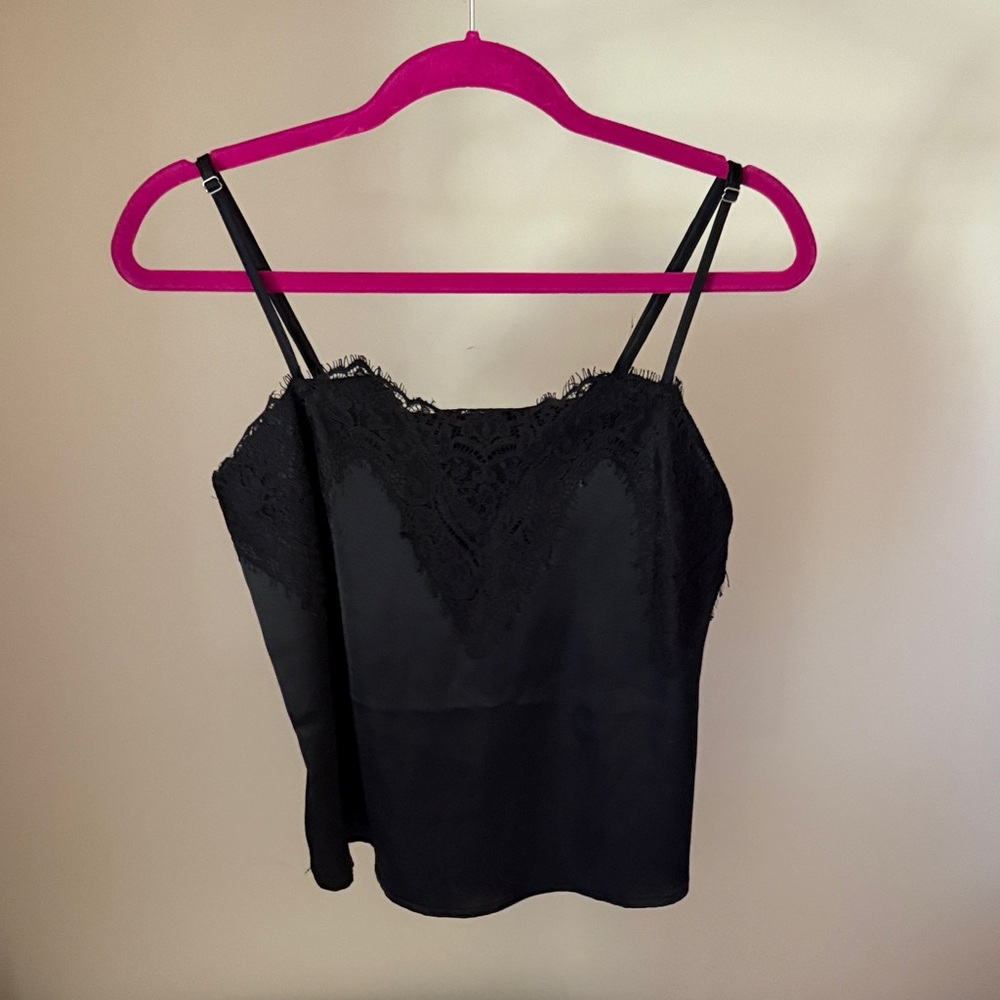 Lace Trim Cami Top
